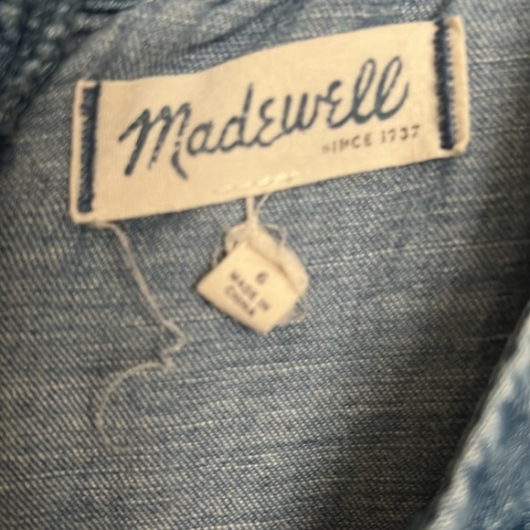Madewell Chambray Jumpsuit - Picture 2 of 3